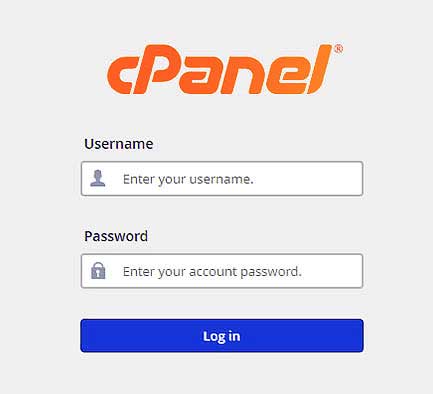 مرحله-ورود-به-پنل-مدیریت-هاست-(cPanel)