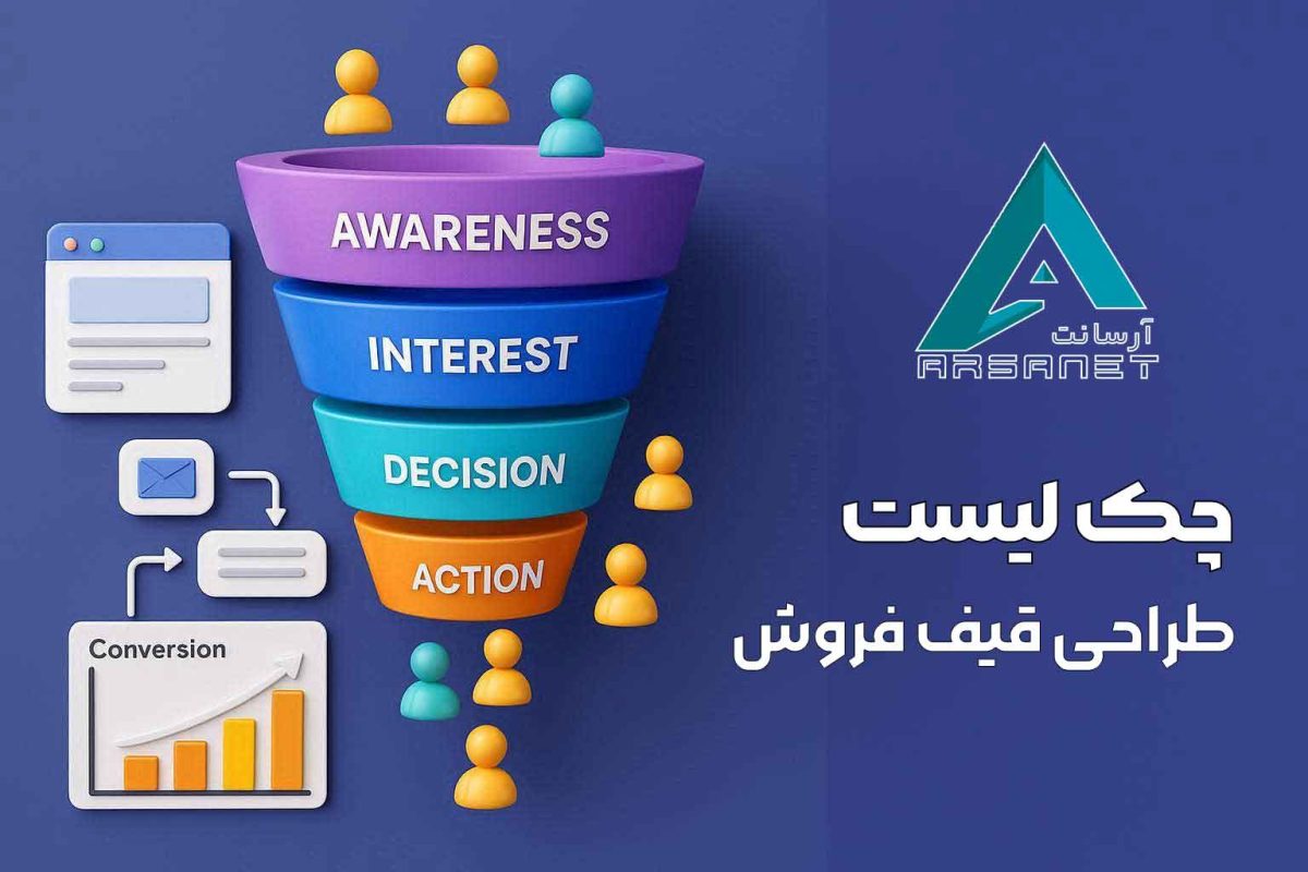چک لیست طراحی قیف فروش